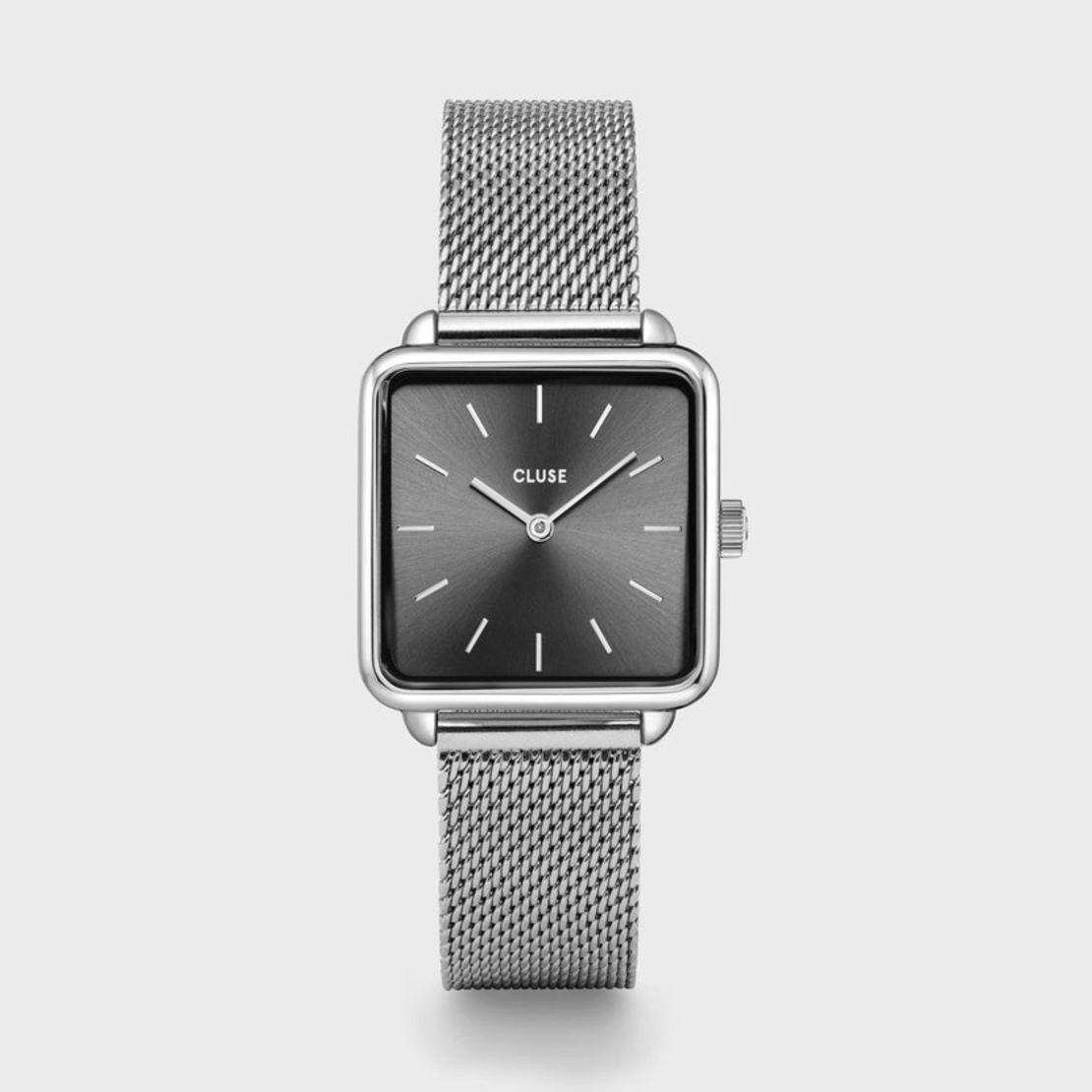 CW10307 La Tétragone Mesh Dark Grey, Silver Colour