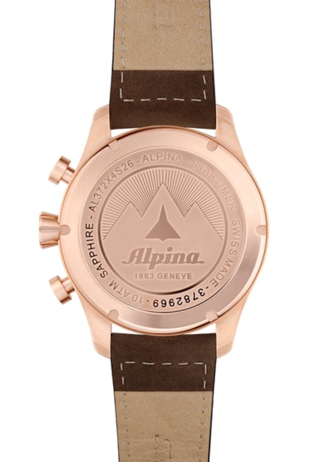 AL-372NB4S4 STARTIMER PILOT QUARTZ CHRONOGRAPH BIG DATE