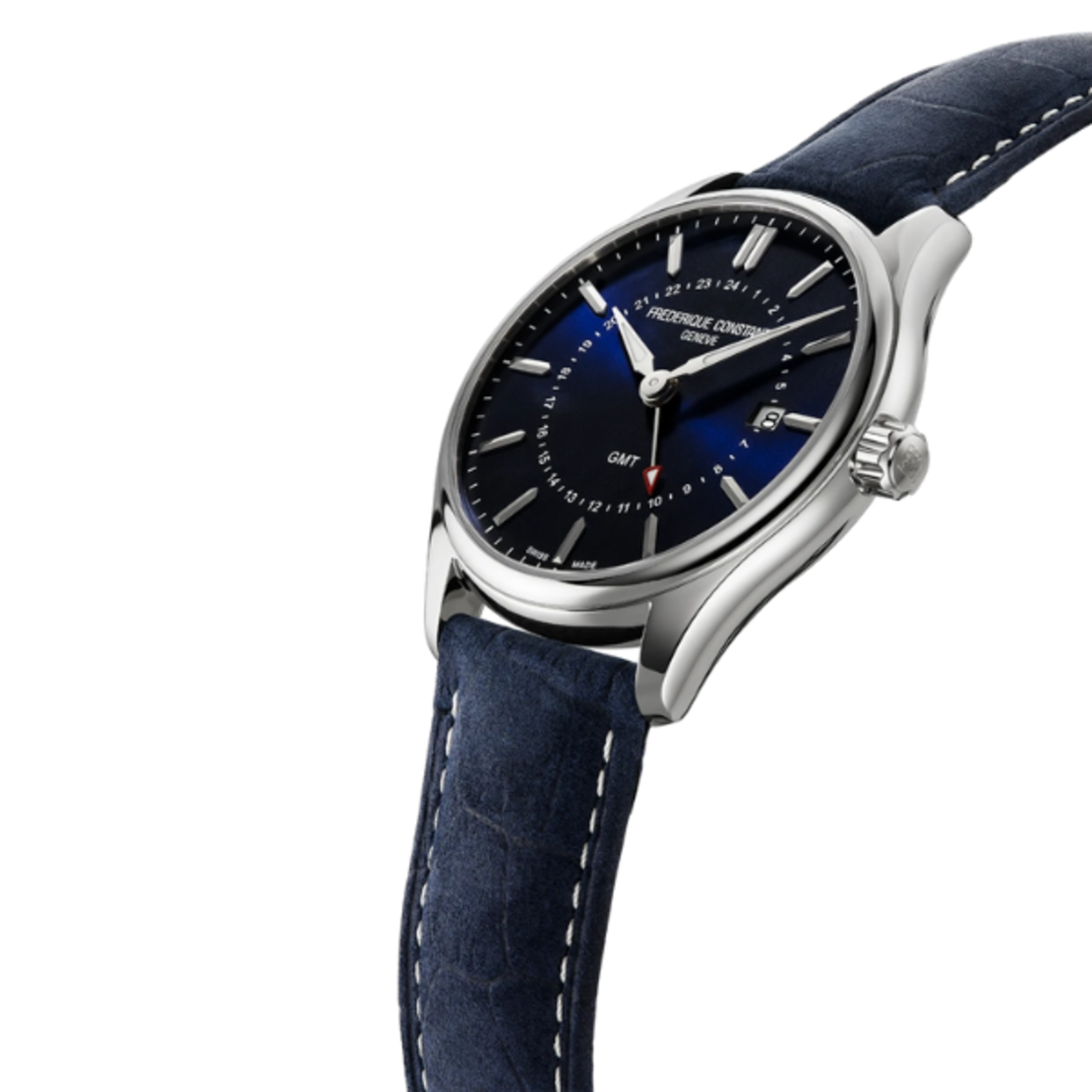 שעון Frederique Constant Classics Quartz GMT FC-252NS5B6