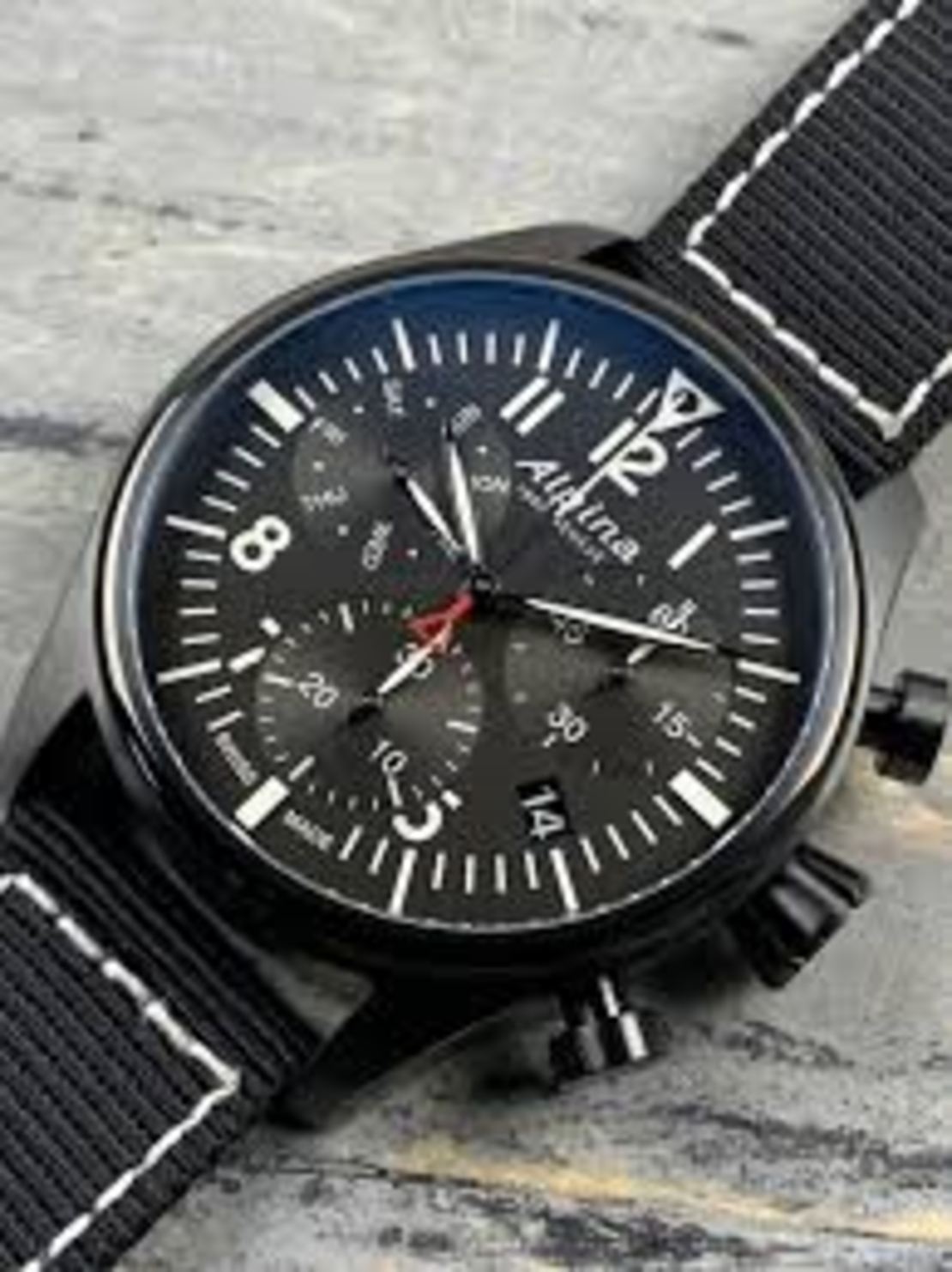 AL-371BB4FBS6 STARTIMER PILOT CHRONOGRAPH