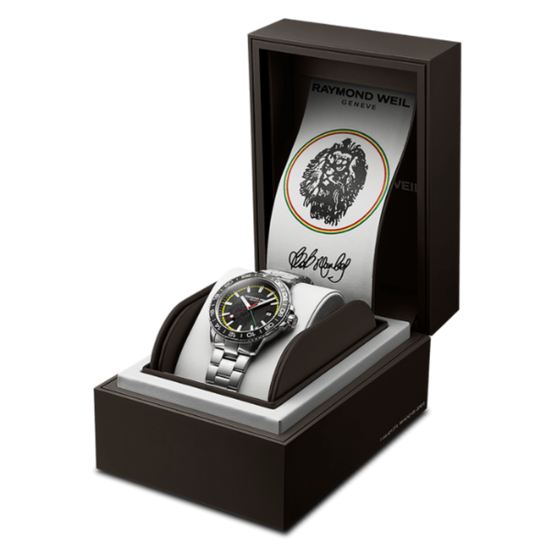 שעון Raymond Weil Tango GMT Bob Marley Limited Edition Men’s Quartz