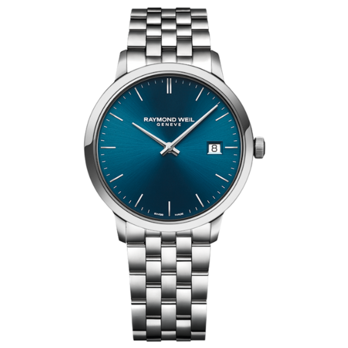 שעון Raymond Weil Toccata Classic Steel Blue Dial Quartz 39mm