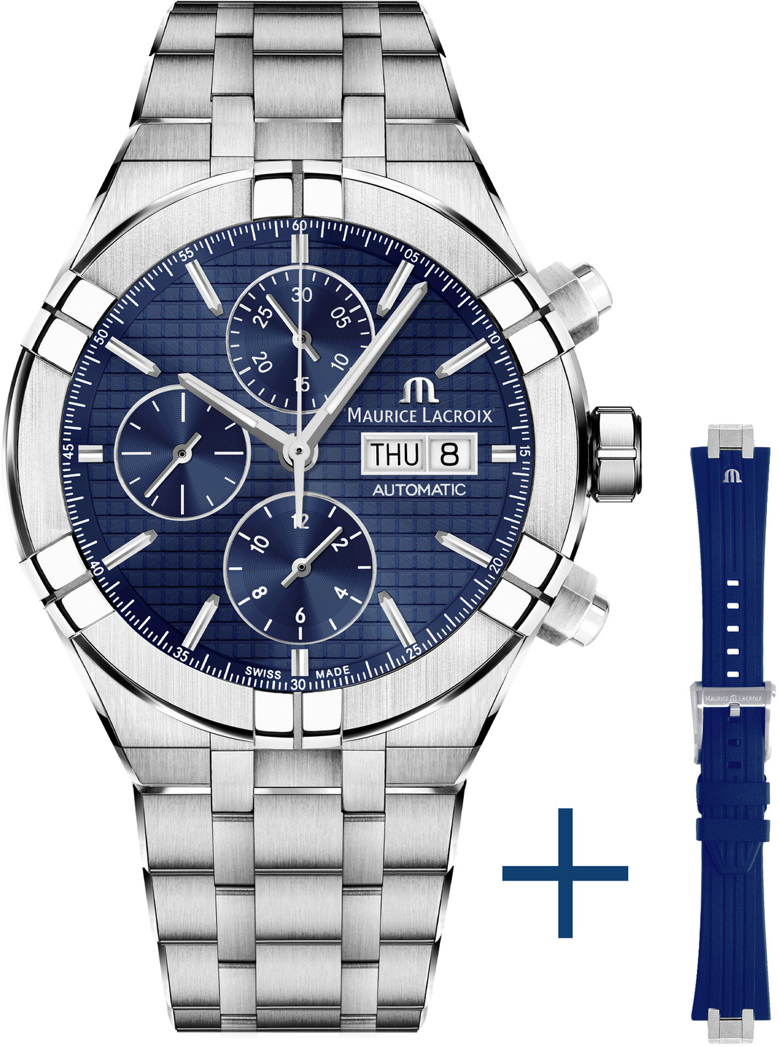 AIKON Automatic Chronograph 44mm AI6038-SS00F-430-C