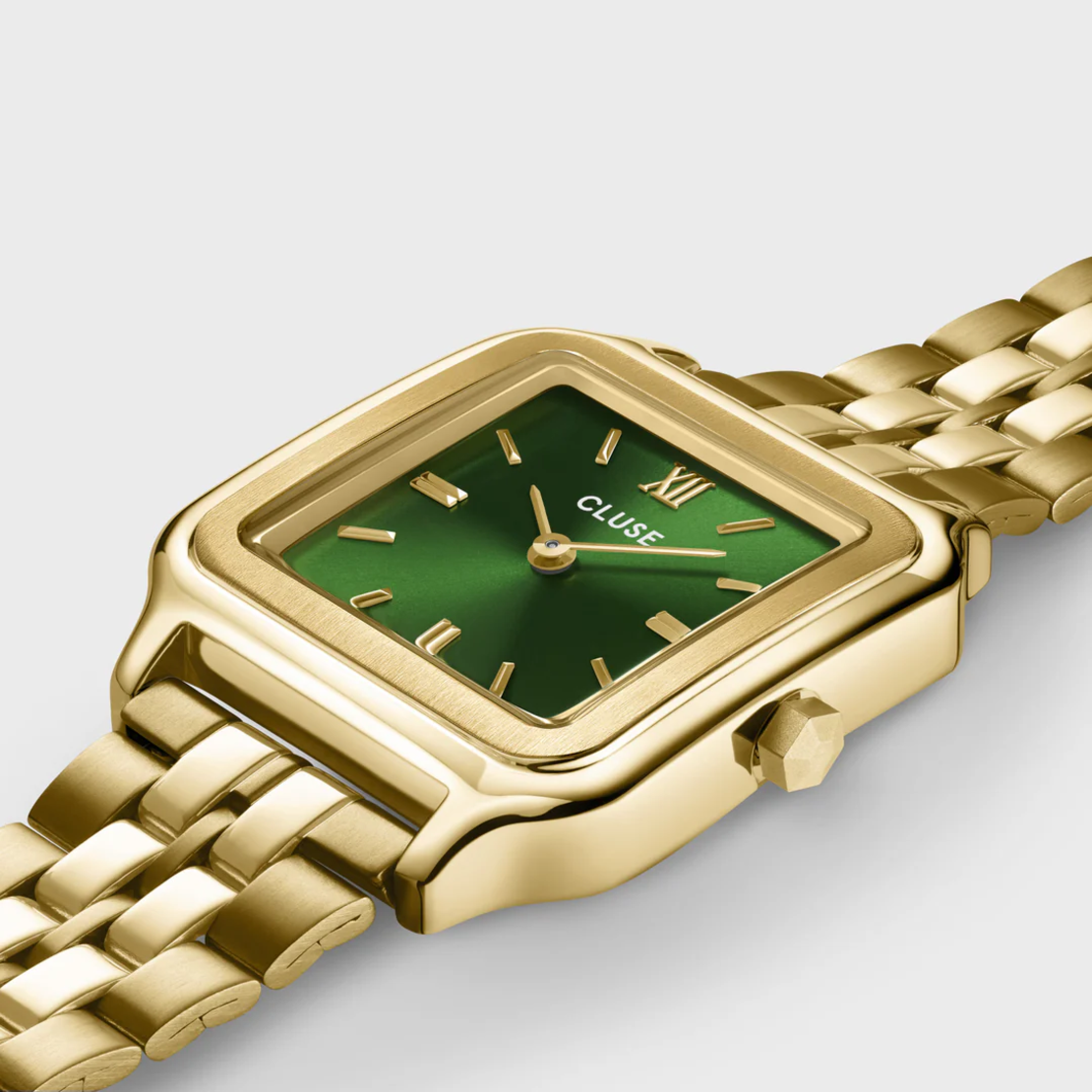 CW11905 Gracieuse Watch Steel, Forest Green