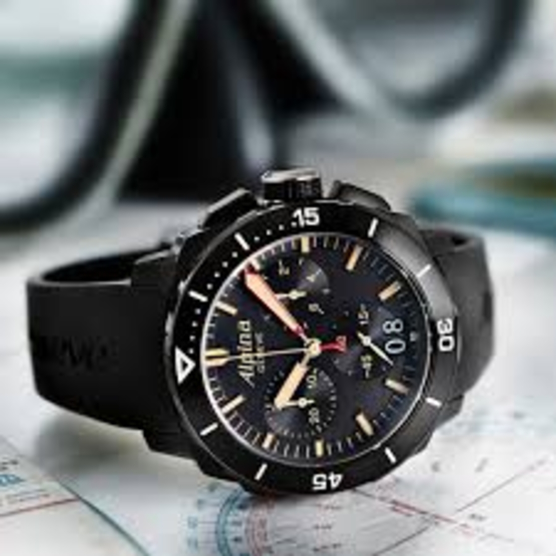 Alpina seastrong chronograph outlet