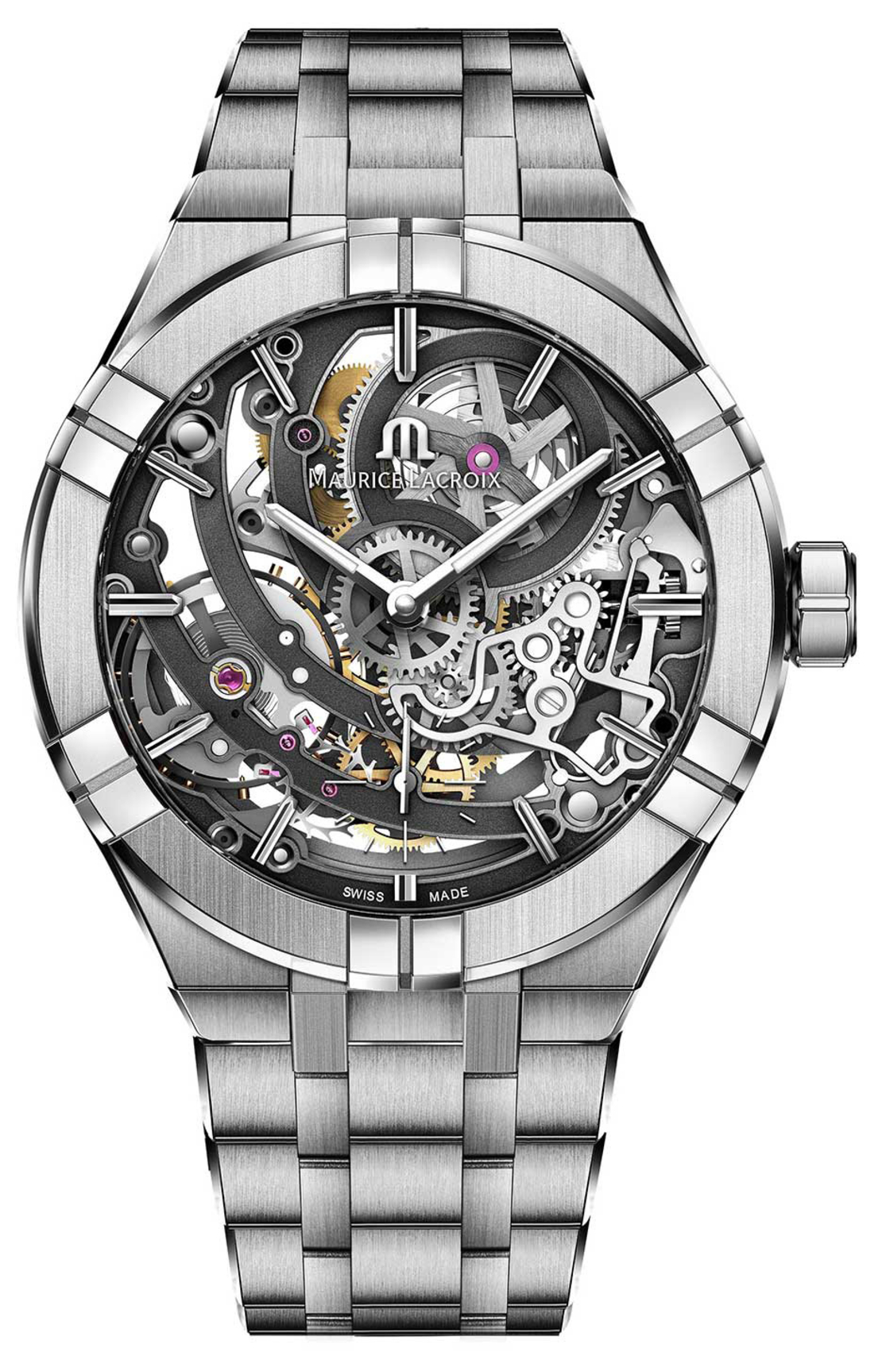 AIKON Automatic Skeleton 45mm AI6028-SS002-030-1