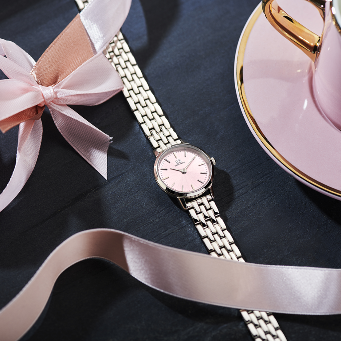 Akilia Mini Link Silver Pink