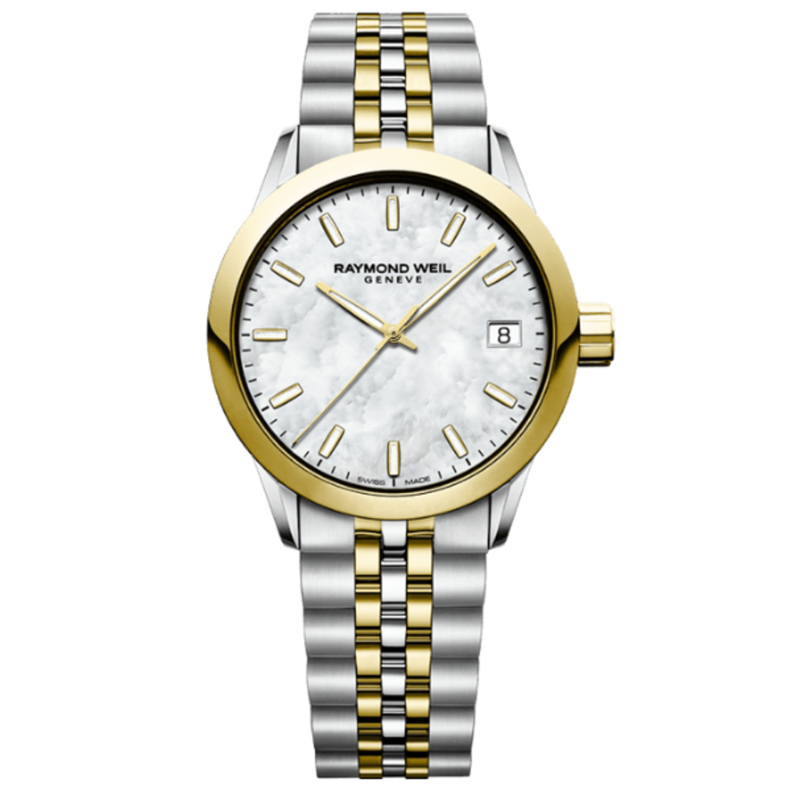 Raymond weil freelancer two tone on sale