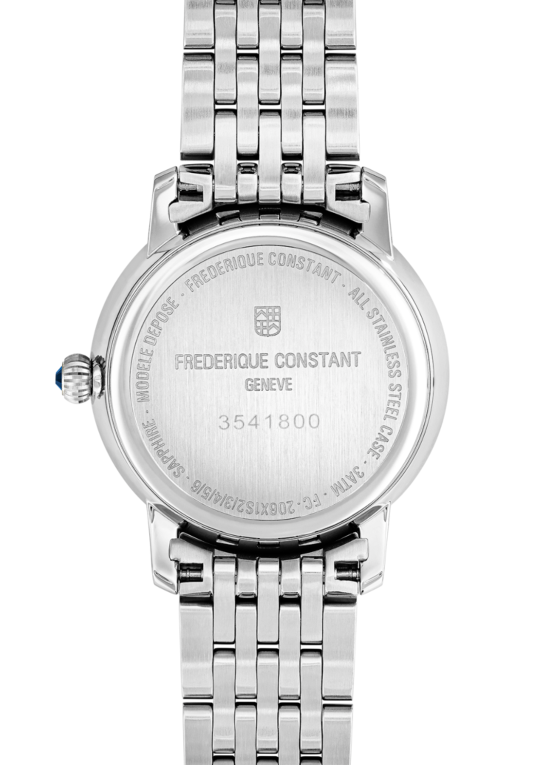 שעון Frederique Constant Slimeline Ladies Moonphase FC-206MPWD1SD6B