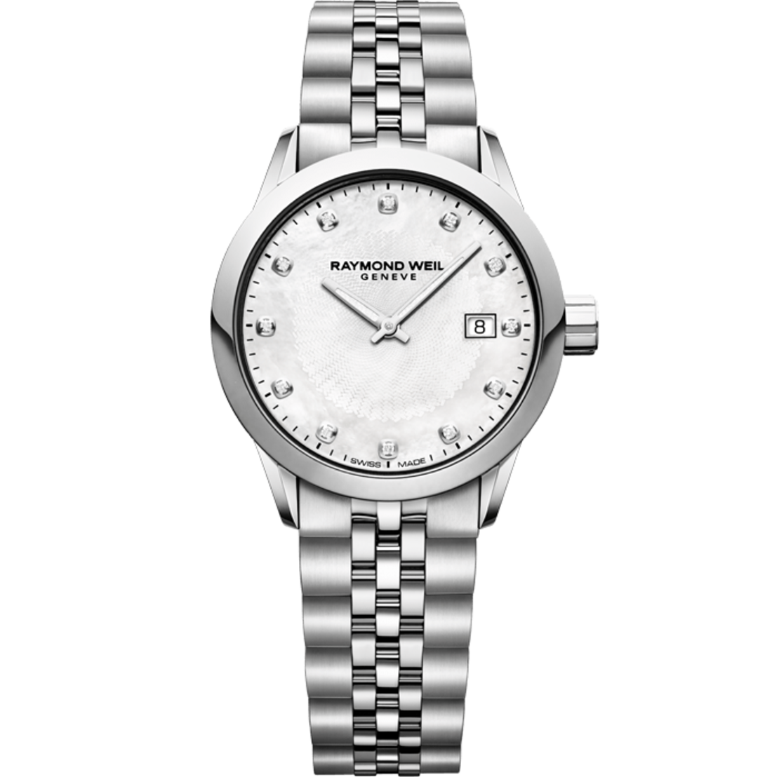 Raymond Weil Women's 5629-ST-97081 Freelancer Ladies Analog Display Quartz Silver Watch