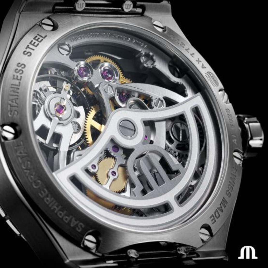 AIKON Automatic Skeleton 45mm AI6028-SS002-030-1
