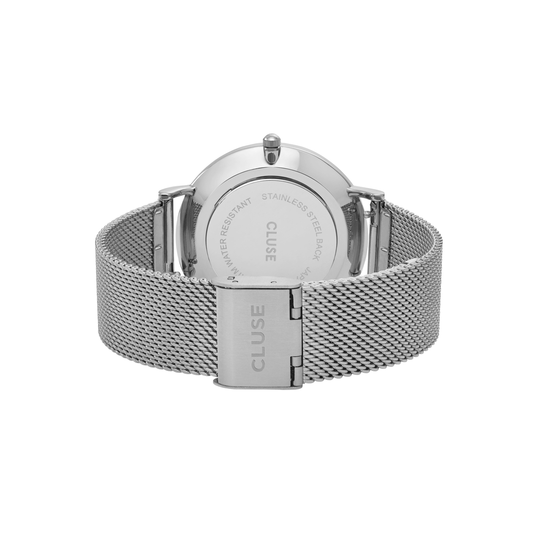 38 mm - CW0101201004  Boho Chic Mesh Black, Silver Colour