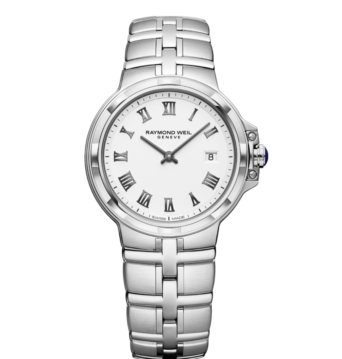 שעון Raymond Weil Parsifal Ladies Quartz Classic White Dial