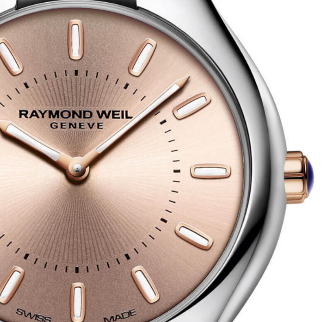 שעון Raymond Weil Noemia Ladies Quartz Two-Tone Stainless Steel Rose Gold Dial