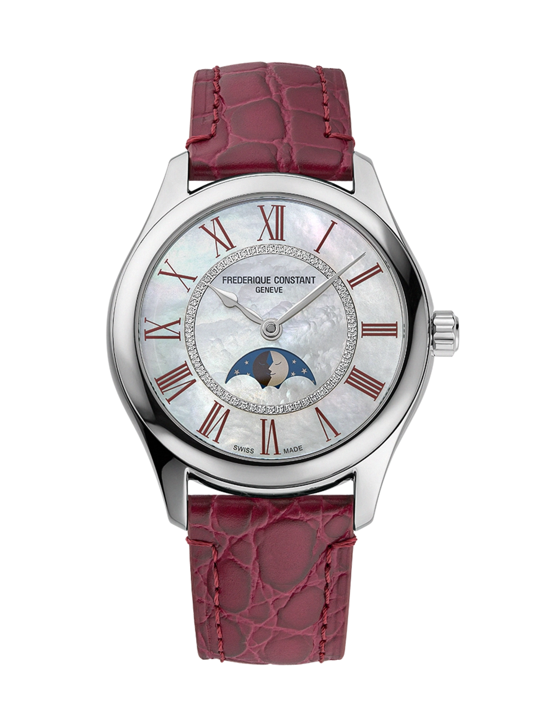 Frederique Constant Classics FC-331MPWRD3B6 Elegance Luna Watch