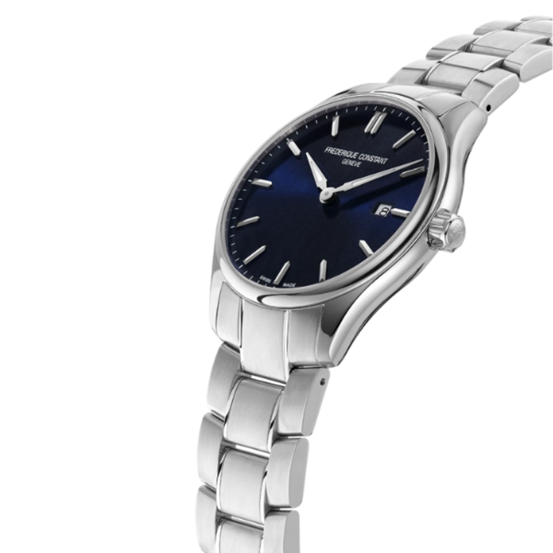 שעון Frederique Constant Classics Quartz GMT FC-220NS5B6B