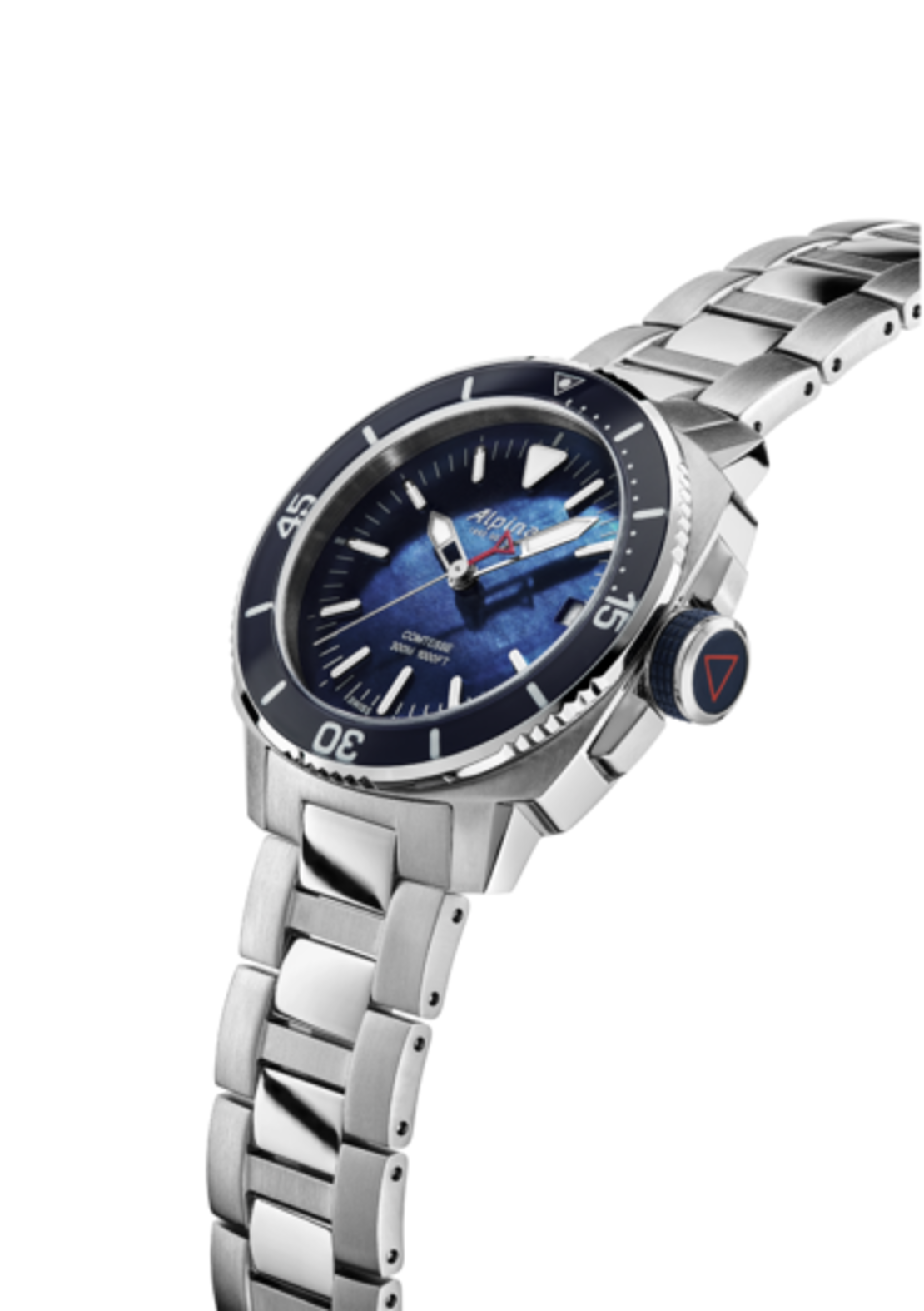 שעון Alpina Seastrong Diver Comtesse Navy