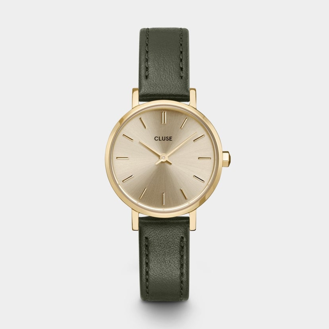CW10503 Boho Chic Petite Leather Dark Green, Gold Colour