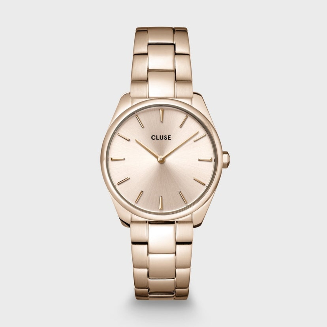 31 5 mm - CW11201 Féroce Petite Steel Pink Gold Colour