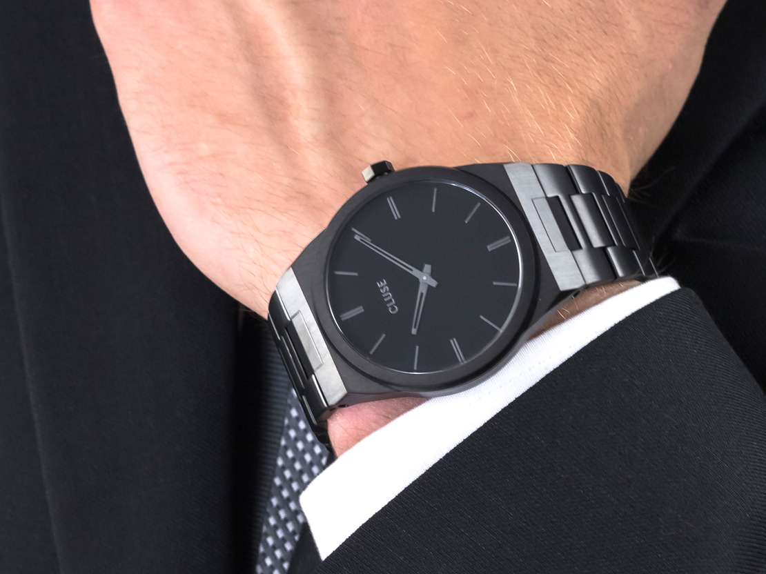 CW0101503005  Vigoureux Steel Full Black
