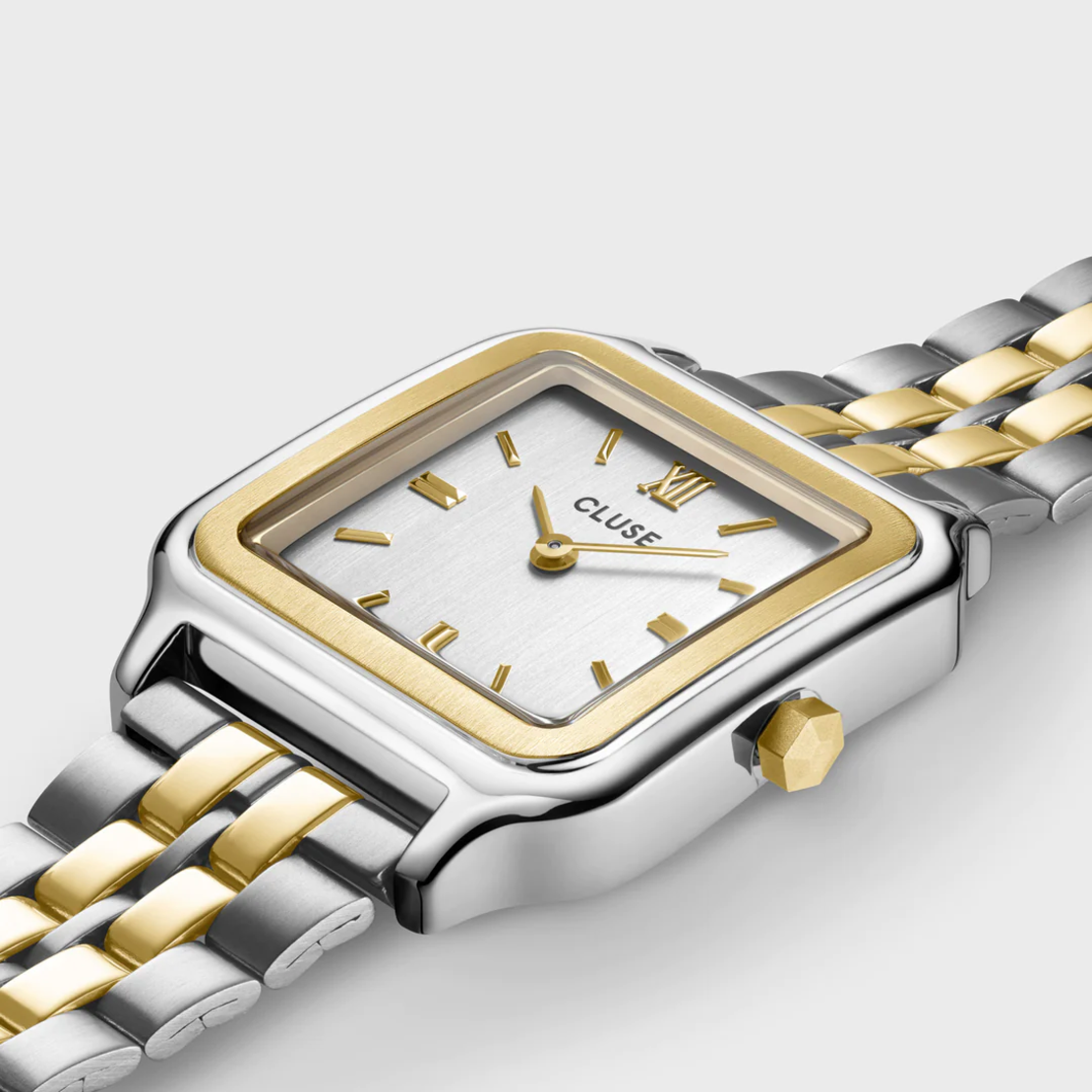 GRACIEUSE WATCH STEEL, BICOLOUR