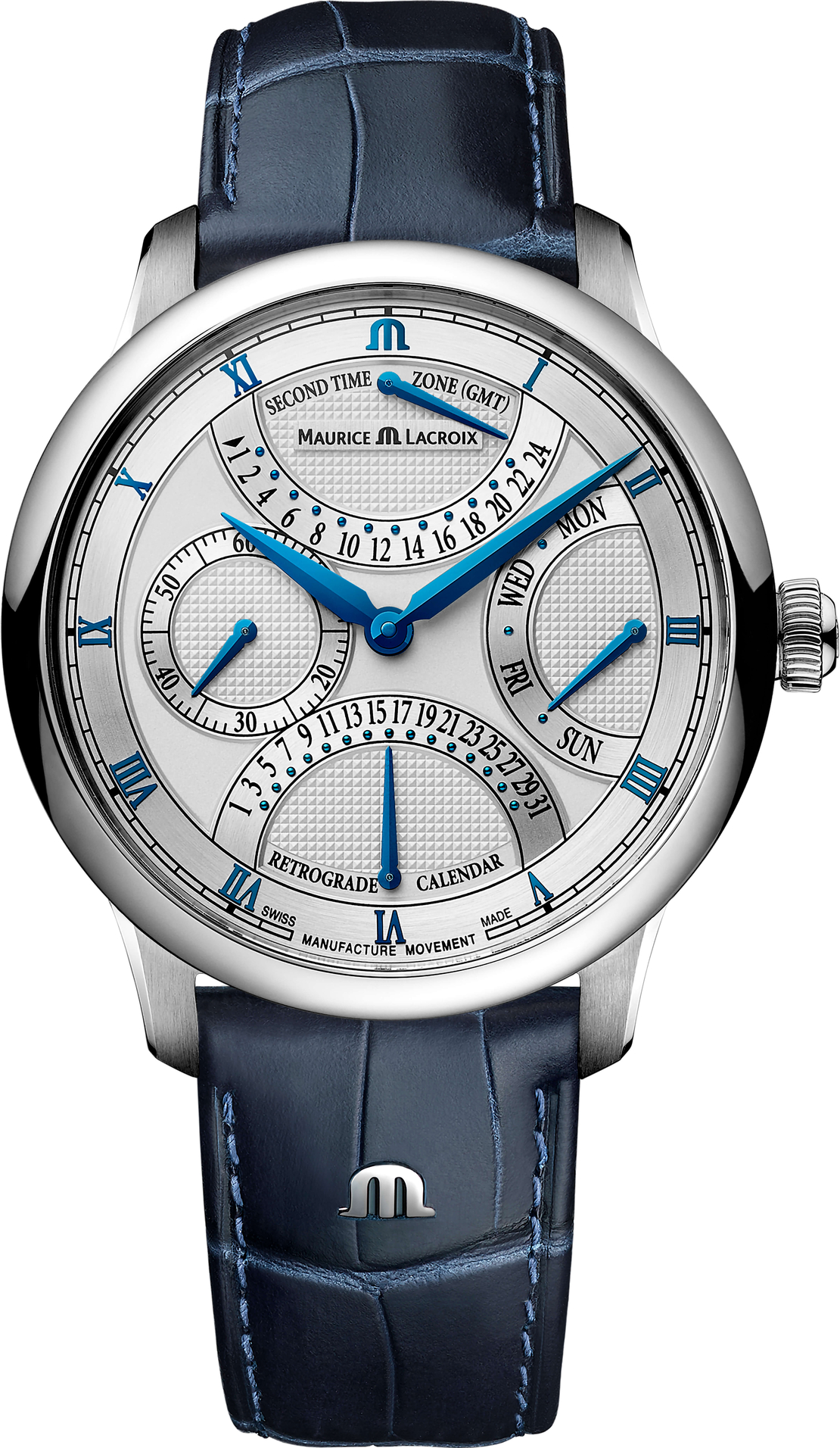 Masterpiece Triple Rétrograde 43mm MP6538-SS001-110-1