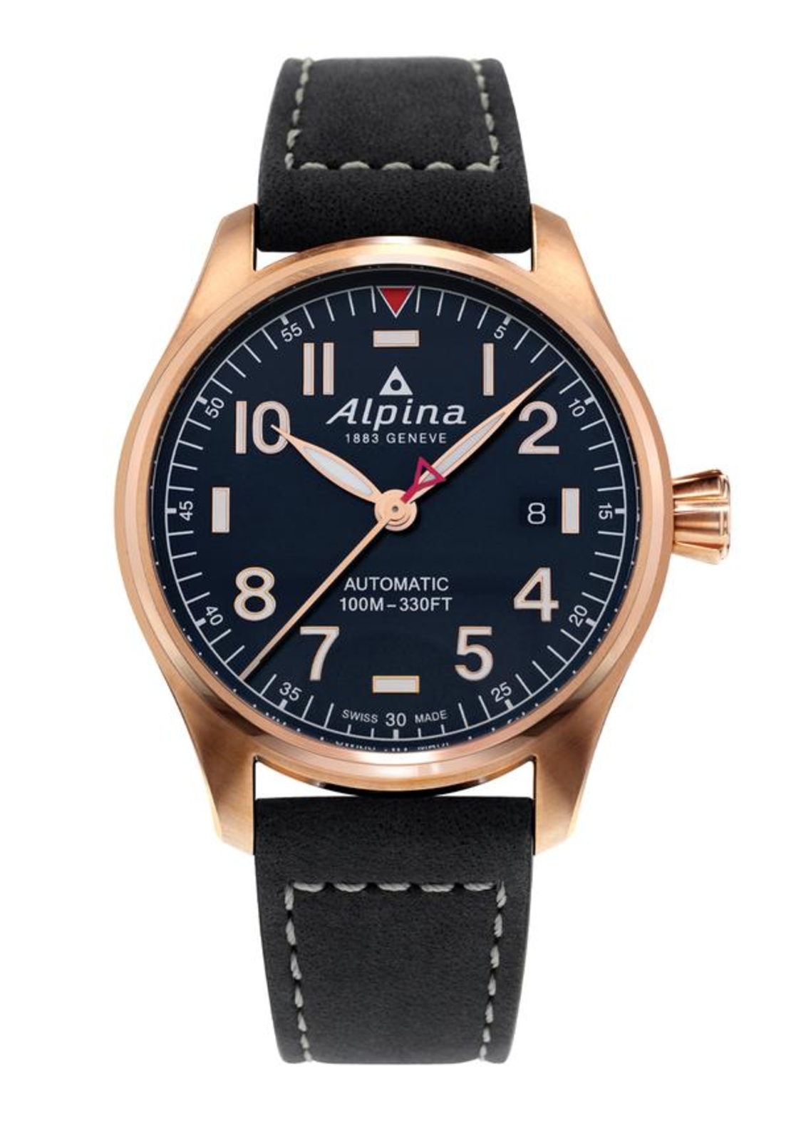 שעון Alpina Startimer Pilot Automatic Navy Blue Dial