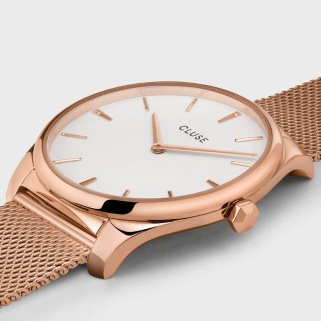 F?roce Mesh White, Rose Gold Colour