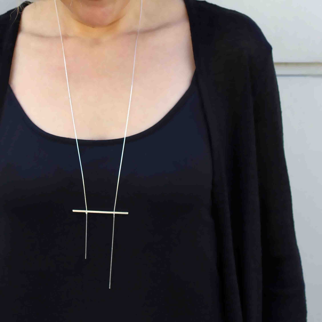 Long Bar Necklace
