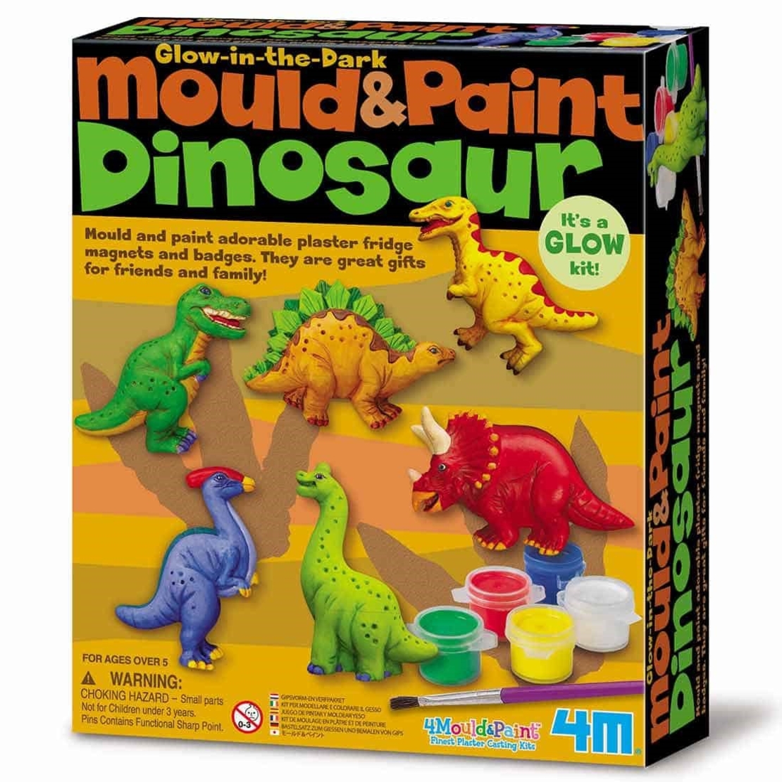 Mould and Paint Dinosaurs