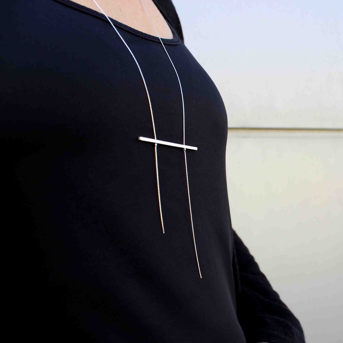 Long Bar Necklace