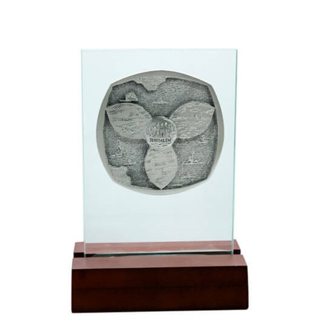 1585 World Map Glass Stand