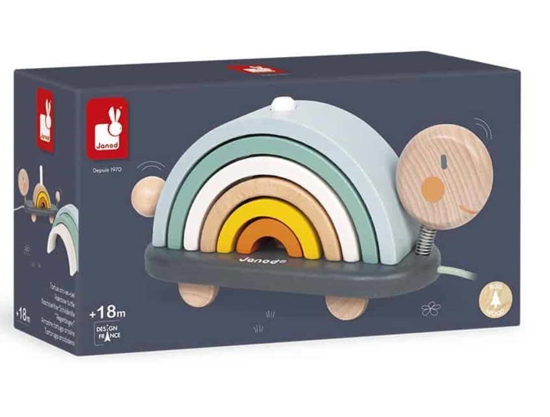 Colorful Wood Pull Toy