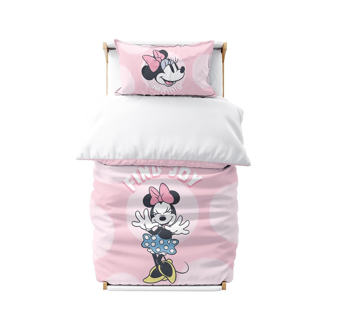 סט מצעים למיטת תינוק דגם מיני ג'וי