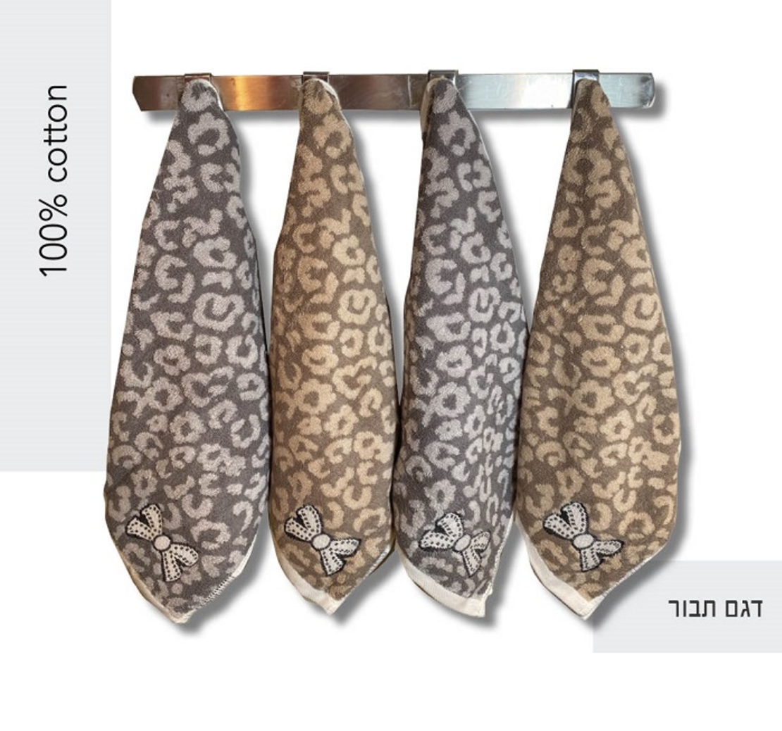 מארז 10 מגבות מטבח 100% כותנה דגם תבור