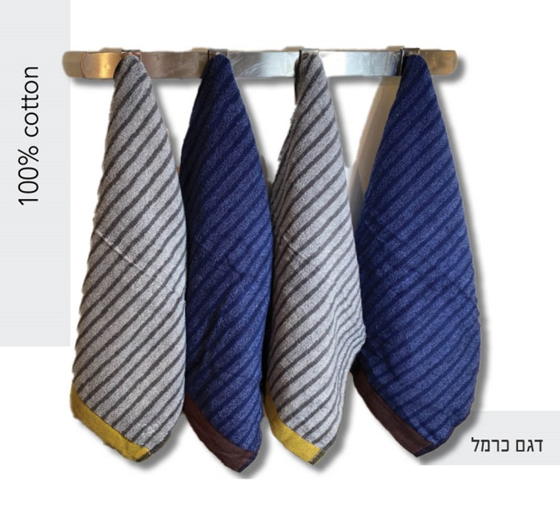מארז 10 מגבות מטבח 100% כותנה דגם כרמל