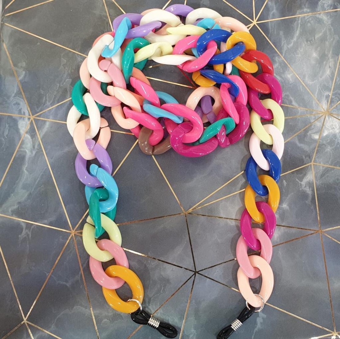 שרשרת למשקפיים גורמט צבעוני