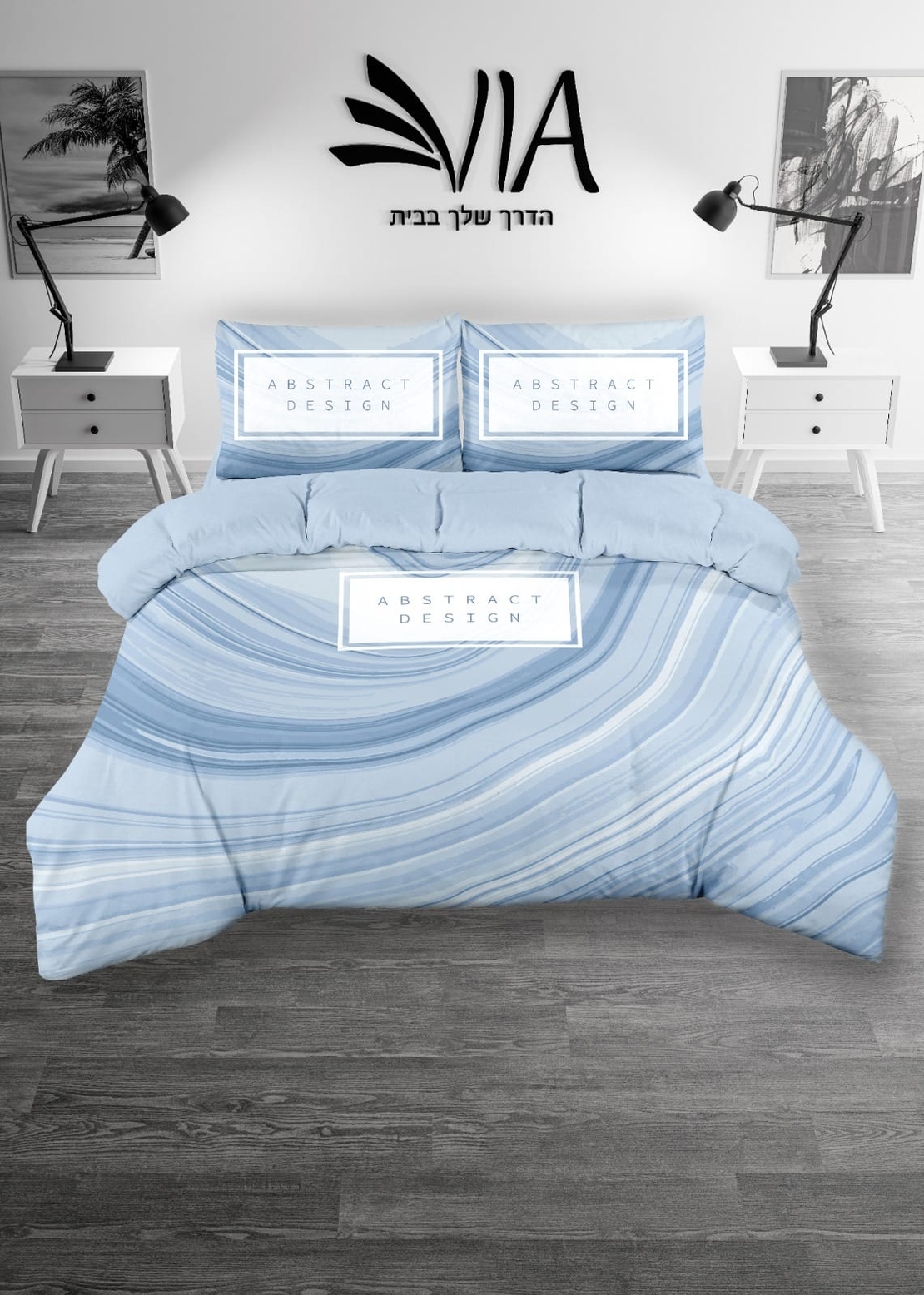 - דגם אבני 100% כותנה 3