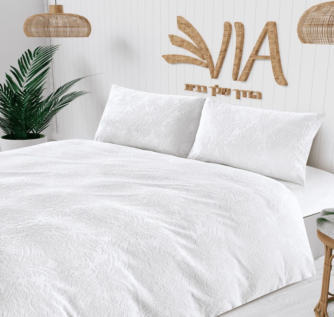 -                                                                                               - דגם סלינה- סט מצעים פלנל מבד חורפי 3