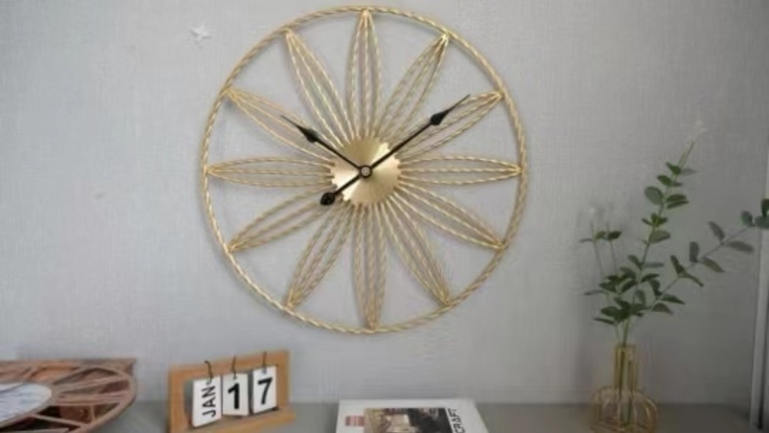 שעון קיר מתכת-60 ס