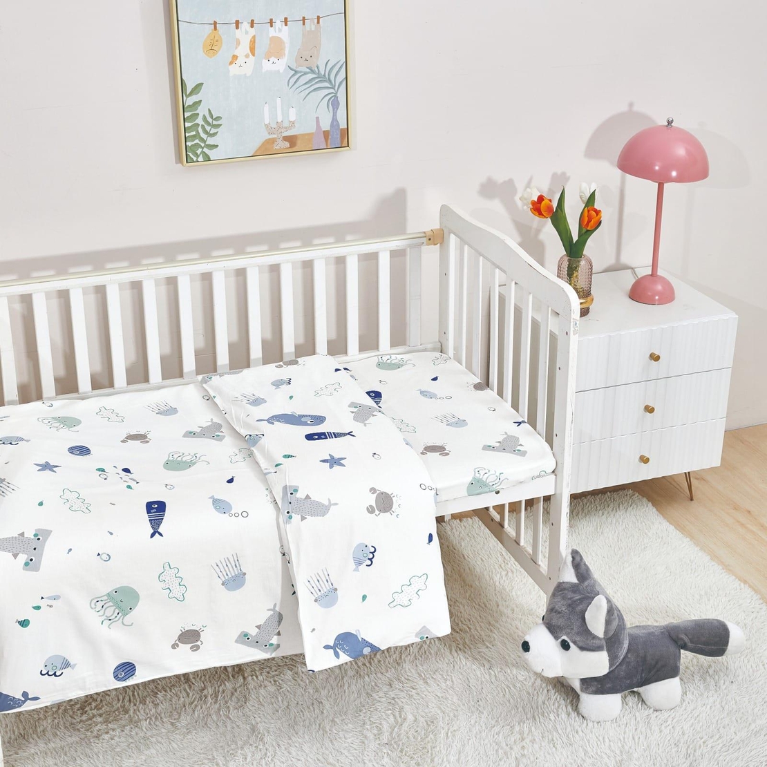 - דגם מיטת תינוק 100% כותנה 2