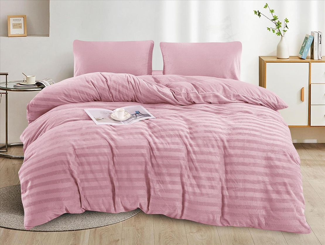 -                                                                                               - דגם פלאש- סט מצעים פלנל קטיפה מבד חורפי 2