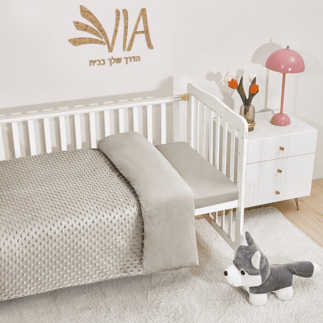 -                                                                                               דגם תינוקות- סט מצעים 100% פלנל 5