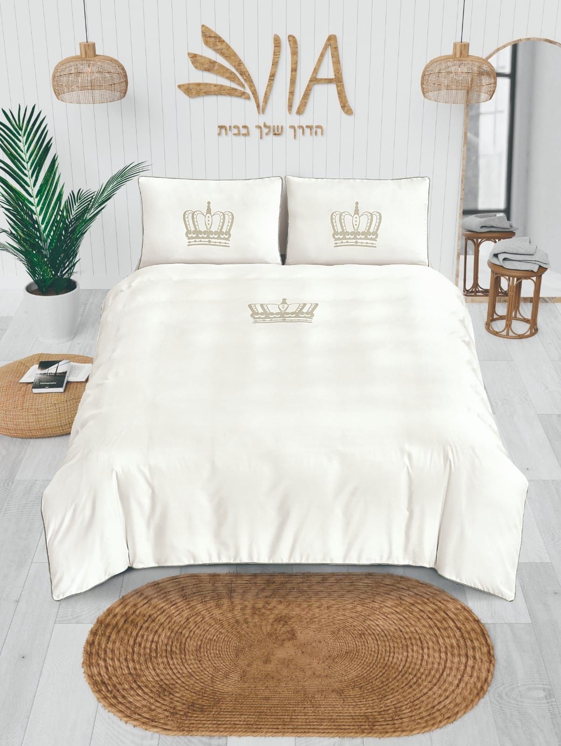 -                                                                                                                                                                                            דגם מלאך - 100% כותנה בצפיפות 144 חוטים 6