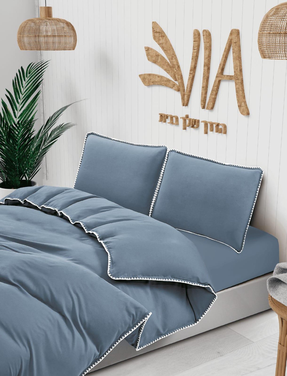 -                                                                                                                                                                                            דגם וופלי - 100% כותנה בצפיפות 144 חוטים 4