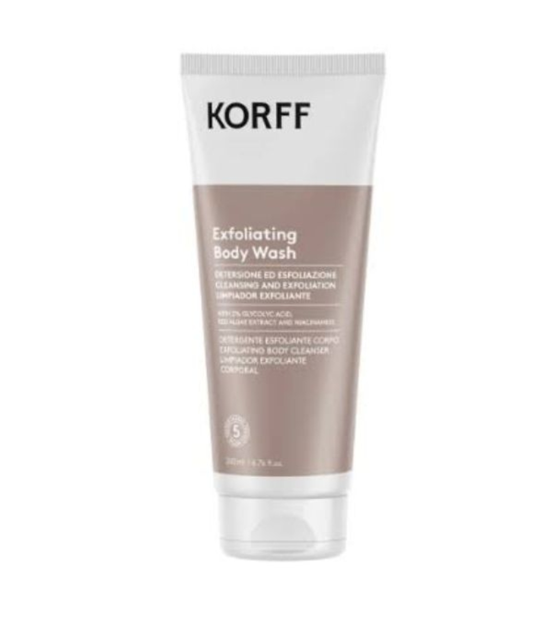 KORFF EXFOLIATING BODY WASH