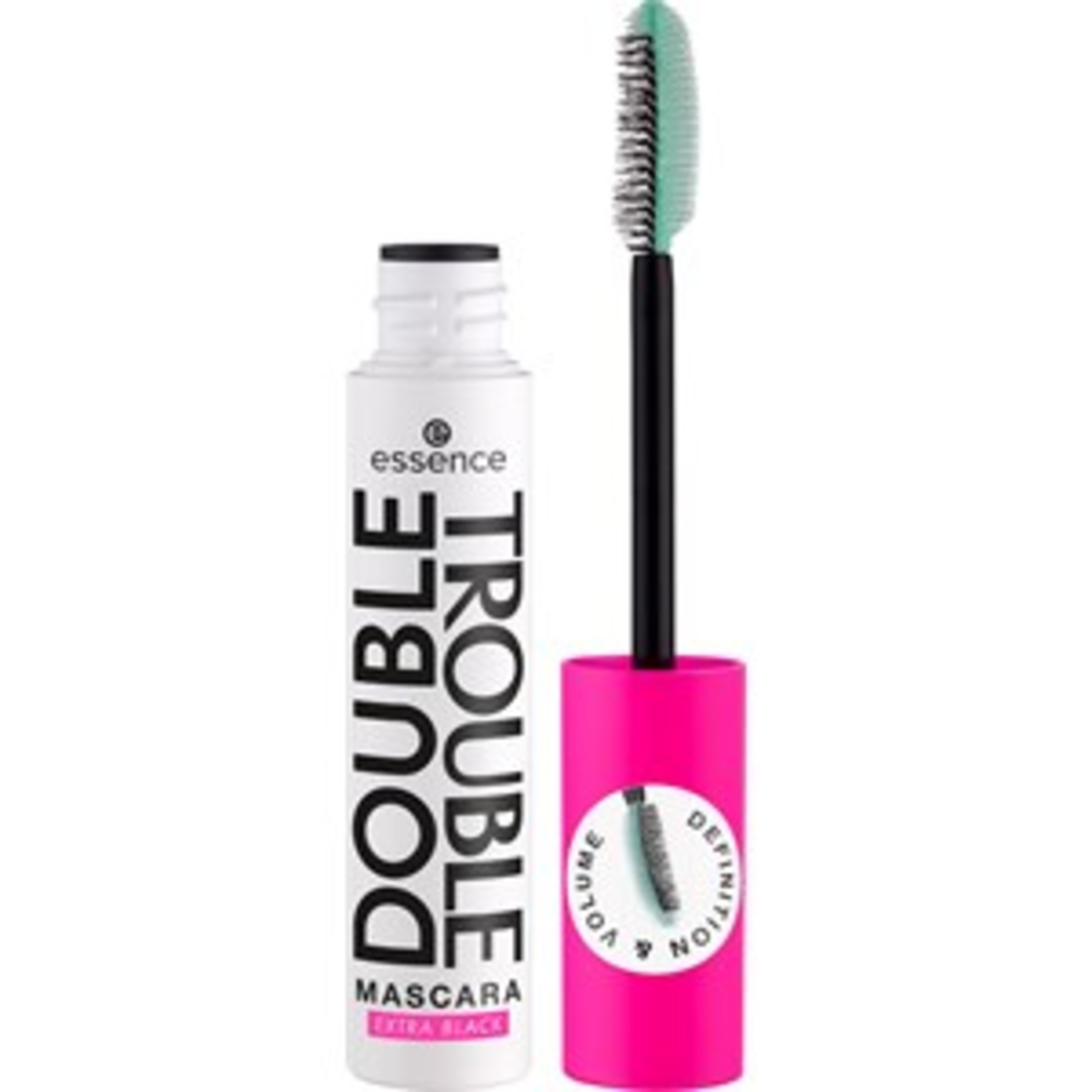 essence double trouble mascara extra black