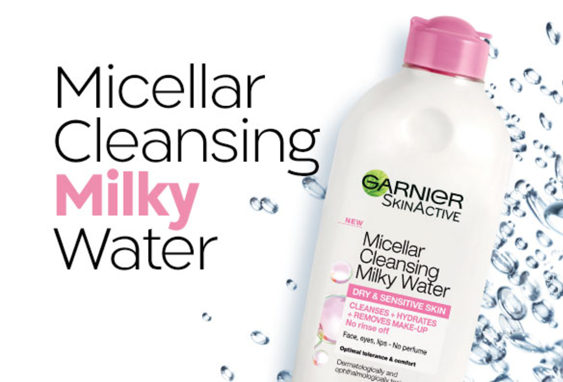 garnier micellar cleansing milky water