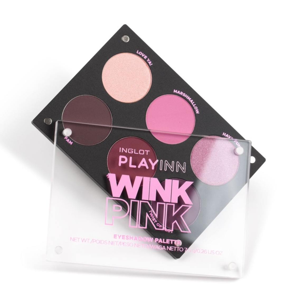 inglot playinn wink pink eyeshadow palette