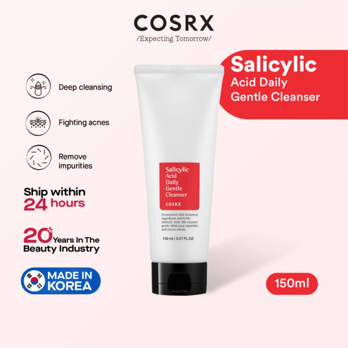 COSRX SALISLYIC ACID CLEANSER